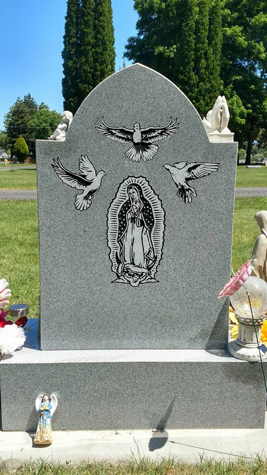 Custom-monument-with-door-back